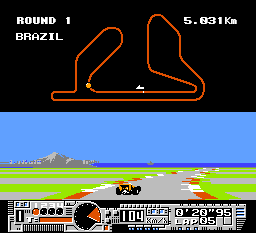 Michael Andretti's World GP (USA) In game screenshot